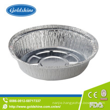 Food Packing Round Aluminum Disposable Pans